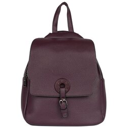 Shelvt classic brown women's backpack Cene