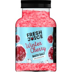 Sol za kupanje i pedikuru Fresh Juice 700 g – Winter Cherry Cene
