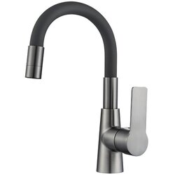 Inter Ceramic slavina za umivaonik Alisado zinc/mjed gun grey Cene