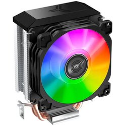 Jonsbo CR-1200E CPU cooler RGB 92mm fan argb LEDs, black-silver Cene