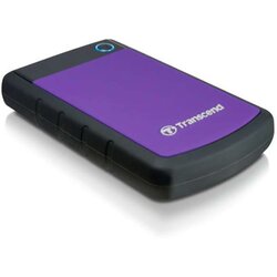 Transcend TS1TSJ25H3P 1TB External HDD 2.5, USB3.0, Black/Purple eksterni hard disk Cene