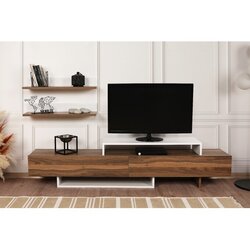 Hanah home tv komoda nirvana - bela, tikovina Cene