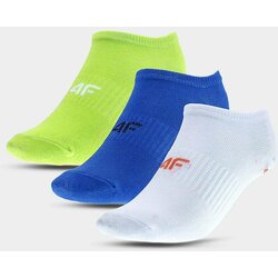 4f Boys' Casual Ankle Socks (3Pack) - Multicolor Cene