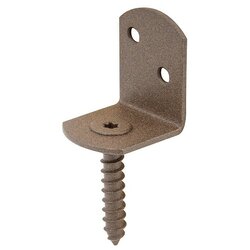 Alberts Držalo za pleteno ograjo Duravis® (Do x Š x V: 83 x 32 x 30 mm, Rjava) Cene