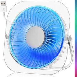 GOBRILLFUN rgb usb namizni ventilator odprta embalaža Cene