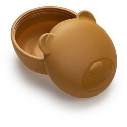 Melii Silicone Bowl with Lid kutija za užinu Bear 350 ml Cene