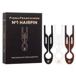 Fiona Franchimon Nº1 Hairpin New York Collection Set kopča za kosu smeđa 1 kom + kopča za kosu prozirna 1 kom + kopča za kosu crna 1 kom za žene Cene