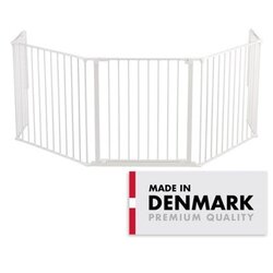 BabyDan Flex XL zaštitna ograda za kamin i široke otvore, bela 90–278 cm ( 20024 ) Cene