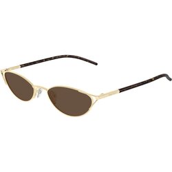 Alexander Mcqueen AM0563S 002 ONE SIZE (50) Zlata/Rjava Cene