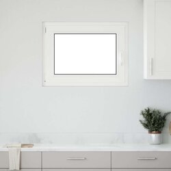  Okno za klet RISOR 80 x 50 cm PVC in steklo Bela, (5000215253) Cene