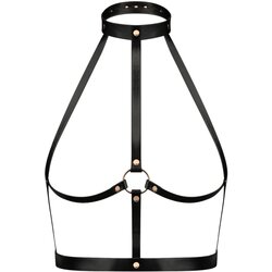 Rosy Gold - body harness - black Cene