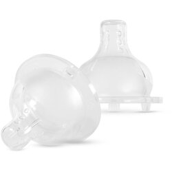 Baboo Liquid Silicone Teat Thick Liquids sisač za bočicu 6m+ 2 kom Cene