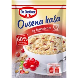 Dr. Oetker ovsena kaša sa brusnicom 62g kesa Cene