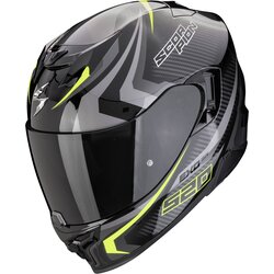Scorpion Exo-520 evo air terra black-silver-yellow Cene