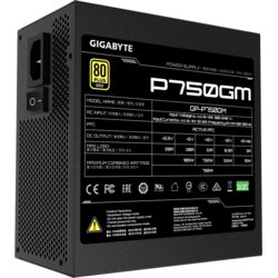Gigabyte psu 750W gold Modular80+ gold;fully Modular;8xSATA,3x4Pin,1xFloppy, 4xPCIe 6+2 pin Cene