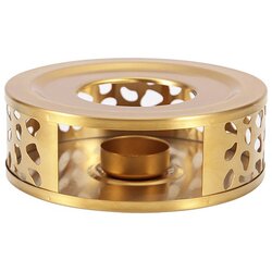 INF Porous Stainless Steel Tea Warmer - Grelec za čaj s svečo Gold, (5000249159) Cene