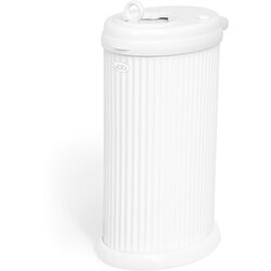 Ubbi koš za pelene matte white fluted Cene