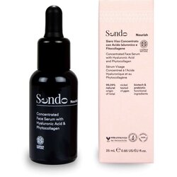 Sendo Nourish Concentrated Face Serum with Hyaluronic Acid & Phytocollagen koncentrat 25 ml Cene