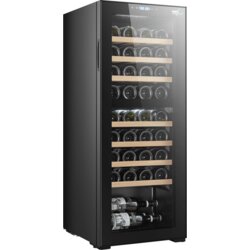 MELCHIONI family VERMENTINO 36 C DUAL Rashladna vinska vitrina, zapremina 103 litara, Crna Cene