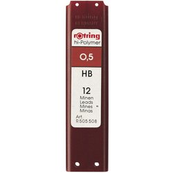 Mine 0,5mm HB polymer 1tuba Rotring S0312650 Cene
