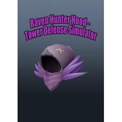 Roblox Official Website Roblox - Raven Hunter Hood - Tower Defense Simulator (DLC) Official Website Key GLOBAL Cene
