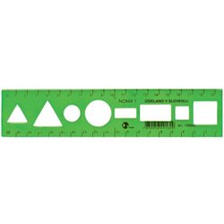 Noma Ravnilo Noma 1 Flex, zeleno, 20 cm Cene