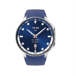 Ms Mobile DT Watch X Smart Watch plavi (plava silikonska i crna kožna narukvica) Cene