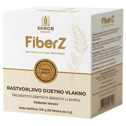 FiberZ rastvorljivo dijetno vlakno 30 kesica po 4g Cene