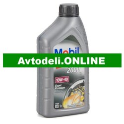 Mobil motorno olje super 2000 X1 10W-40 1L Cene