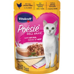 Vitakraft Sos za mačke s pilećim fileom Poesie DS 85g Cijene