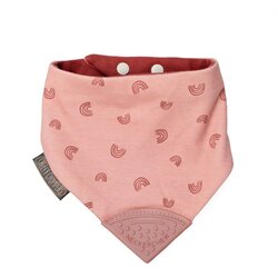 Cheeky chompers podbradnjak/marama Neckerchew Premium z grizalom rainbow rose 731 Cene