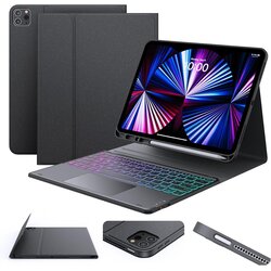 EARTO ovitek z Bluetooth tipkovnico za iPad Air 13" in iPad Pro 12.9" Cene