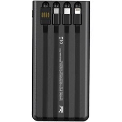 Mean IT Punjač prijenosni za mobitele + svjetiljka,solarni, 10000mAh - P1, Crni Cijene