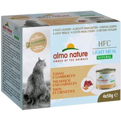 HFC Varčno pakiranje Almo Nature Natural Light 12 x 50 g - Tuna & kozice Cene