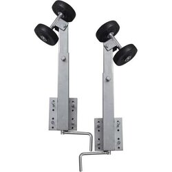  2-dijelni set držača za prikolicu za brod s duplim kotačima 59 - 84 cm Cijene