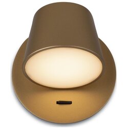 MAYTONI MOD421WL-L6BS3K - led zidna svetiljka pixel LED/7W/230V 3000K zlatna Cene