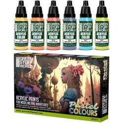 Green Stuff World Paint Set - Pastel Colors | Set Akrilnih Boja x6 Cene