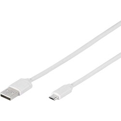 Vivanco kabl USB 2.0 A/microB White 1m 35816 kabal Cene