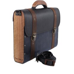 LIGNUM VITAE Torba za laptop Frankie 14", Crno-braon Cene