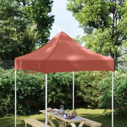 Krov za šator za zabave 2 x 2 m terakota 270 g/m² Cene