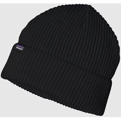 Patagonia Fishermans Rolled Beanie Crna Cene