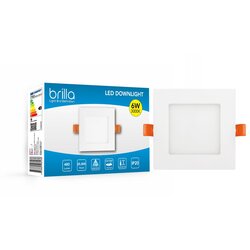 BRILLA LED SLIM UGRADBENI PANEL KVADRATNI 6W Cene