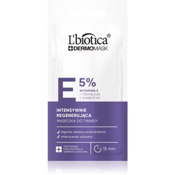 L´Biotica DermoMask E 5% intenzivna regeneracijska maska za obraz 8 ml Cene