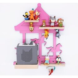 BOARTI Stenska polica Carosello, roza Cene