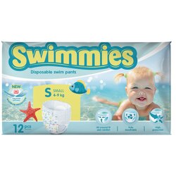Swimmies plavalne plenice za enkratno uporabo S 4-9 kg 12/1 12 kos Cene