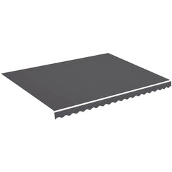 vidaXL Zamjenska tkanina za tendu antracit 4 5 x 3 5 m Cijene