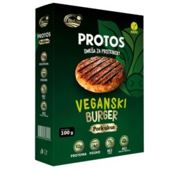 Protos proteinski burger, ukus svinjetine, 100g, biouna Cene