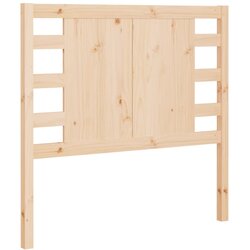 Maison Chic posteljno vzglavje - vzglavna omarica - nočna omarica 96x4x100 cm trdna borovina, (21704451) Cene