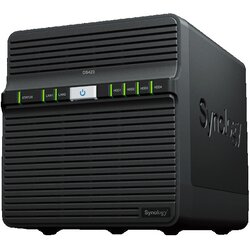 Synology DiskStation DS423 kućište NAS servera 0 GB 4 Bay uklop-/isklop prekidač, 2x USB 3.0 hub, podržava RAID DS423 Cijene
