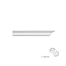 HOMESTAR Stiroporna lajsna C40 Cene